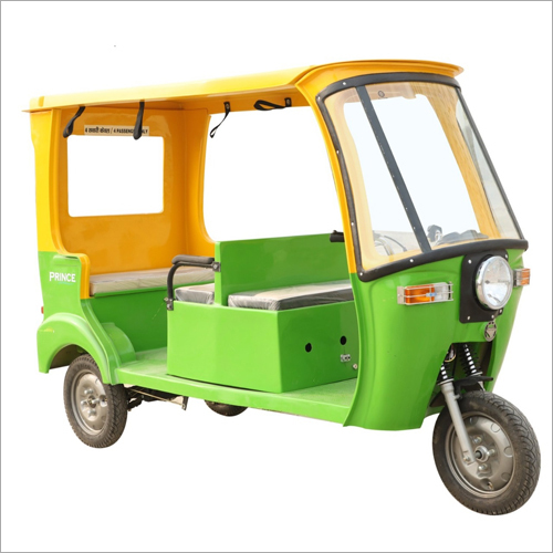 Three Wheelers Battery Auto Rickshaw - Open Body Type, Manual Drive, 5 Seater | Eco-Friendly, Safe Transport Solution with 40 Km/s Speed