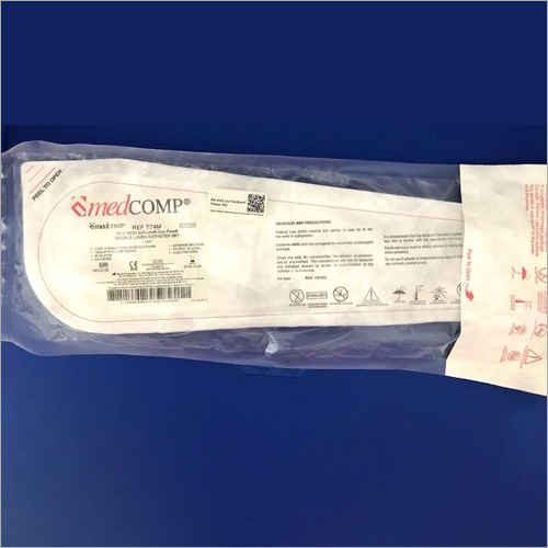 Double Lumen Silicon Catheter - Premium Quality Silicon Material, Customizable Size | Easy To Use, Hospital And Clinic Ready