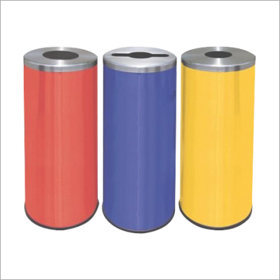 Stainless Steel Office Dustbin