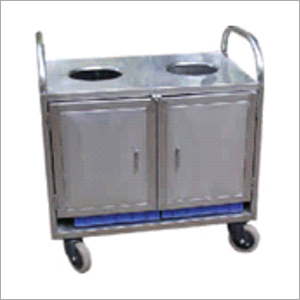 स्टेनलेस स्टील रीसायकल डस्टबिन