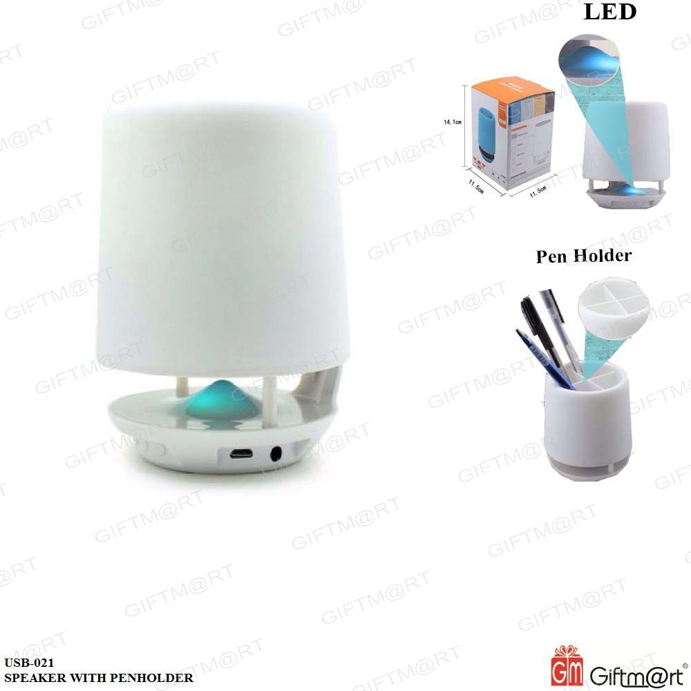 Black Usb Light With Speaker