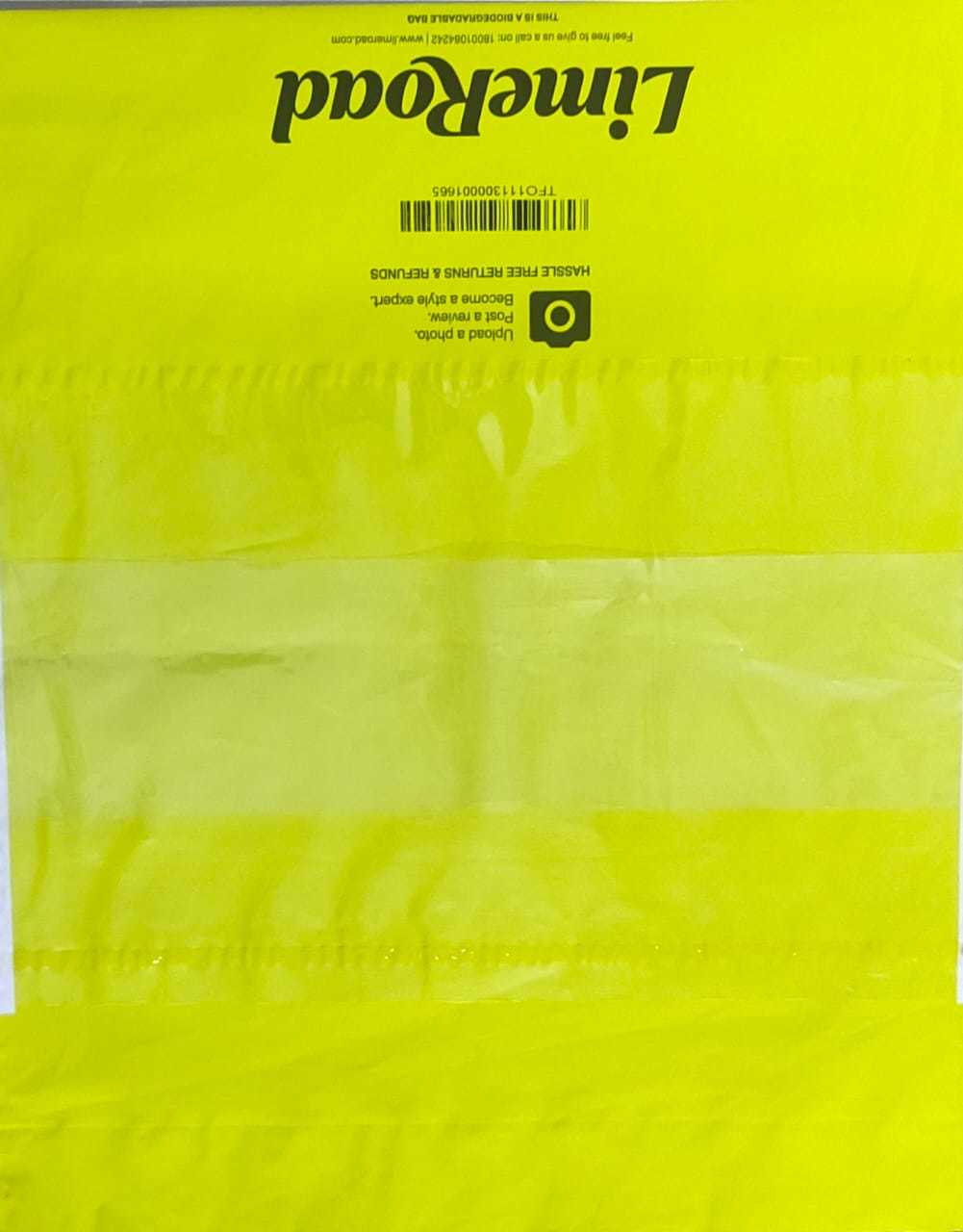 Green And Black Branded Polybags