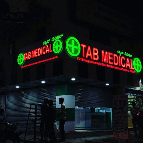 Acp Led Sign Board