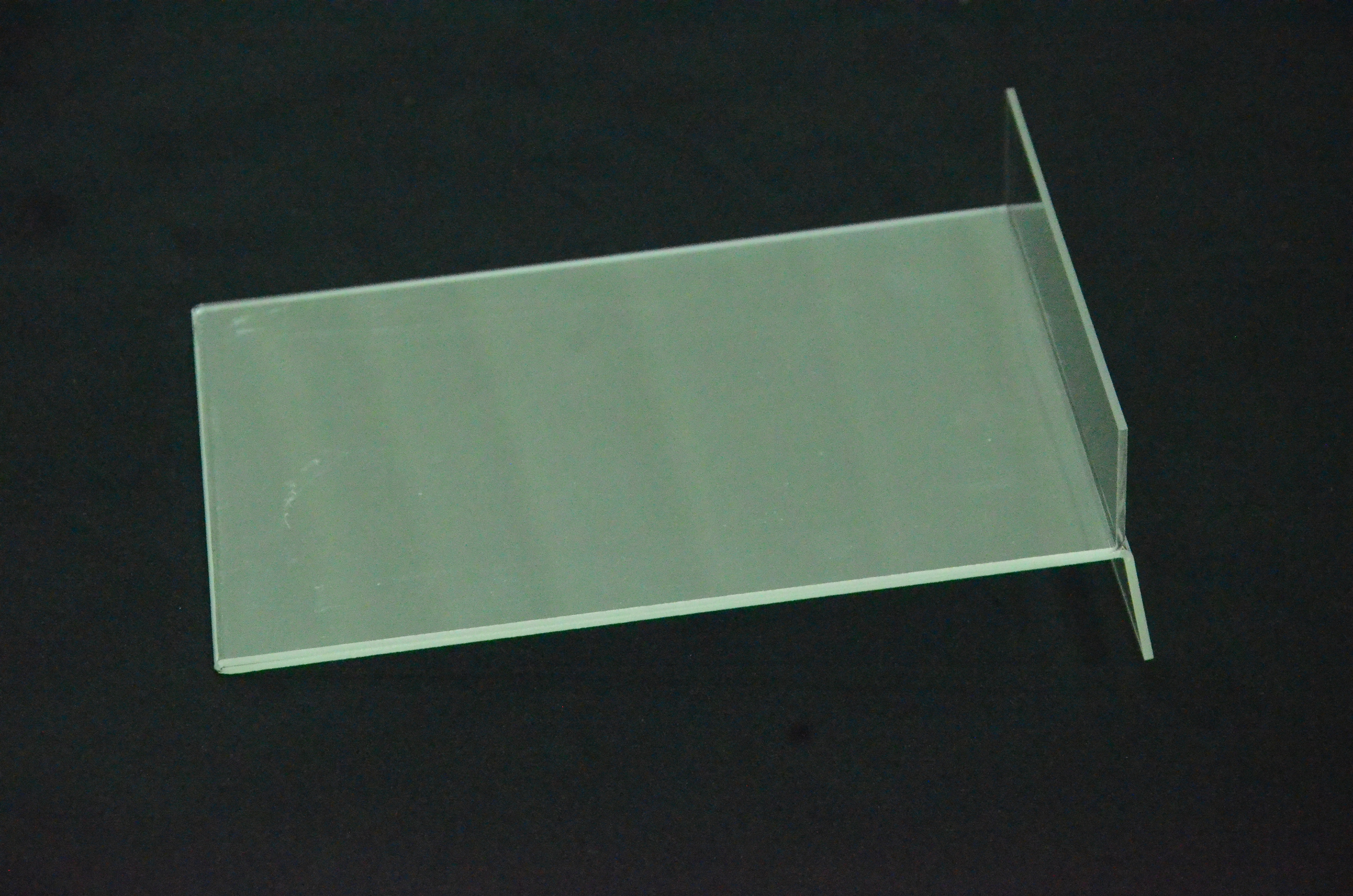 Acrylic Double Side Display Stand - Transparent Acrylic Material, Customized Size & Shape | Designed For Displaying Information With Superior Weathering Properties