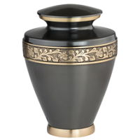 Green Silverlight Urns Umbria Brass Cremation Urn