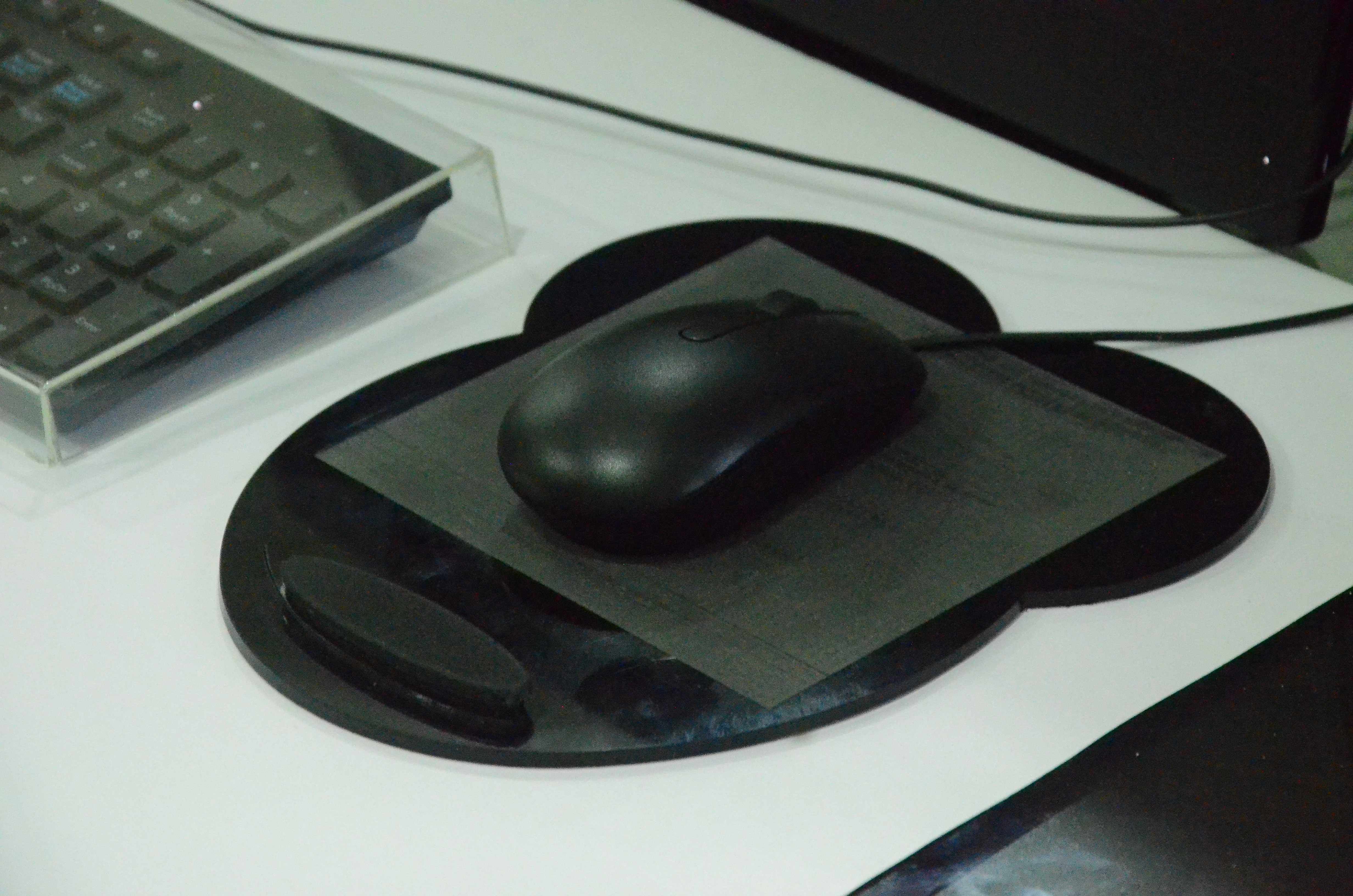Acrylic Mouse Pad - Imported Acrylic Sheet, Customized Design For Enhanced Mouse Performance | Superior Weathering Properties, Smooth Operation