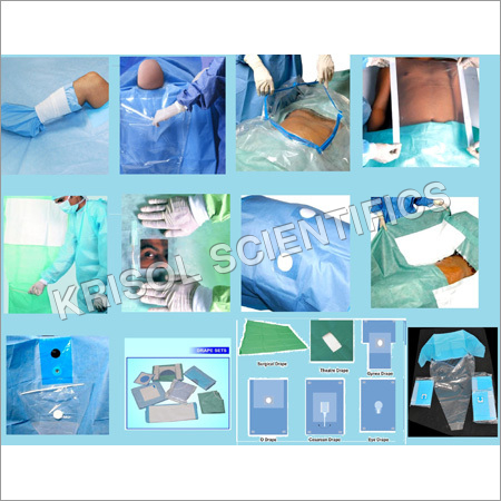 नी ड्रेप सेट, क्रेनोटॉमी ड्रेप सेट, प्लेन ड्रेप