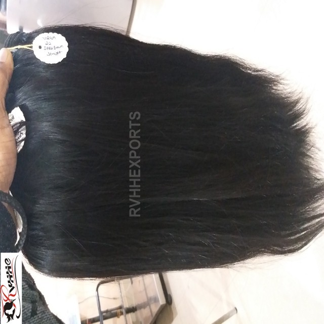 Remy Human Hair Extensions - 100% Virgin Indian Temple Hair | Natural Wavy, 10-30 Inch Lengths, No Shedding, Easily Restyled, Durable & Long-lasting