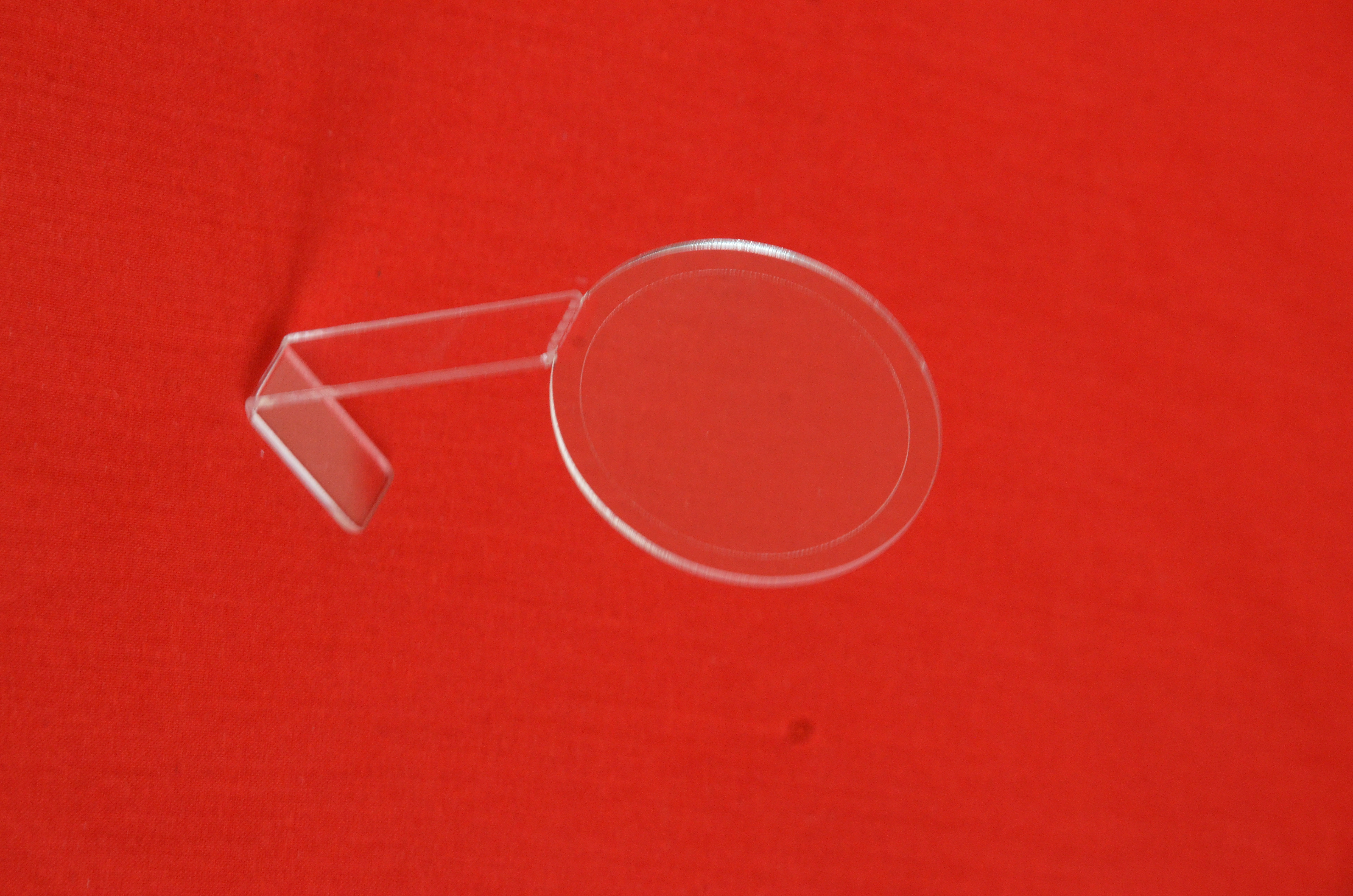 Acrylic Price & Name Display Stand - High Quality Imported Acrylic, Customized Shape & Size | Superior Weather Resistance, Perfect Finishing, Optical Clarity