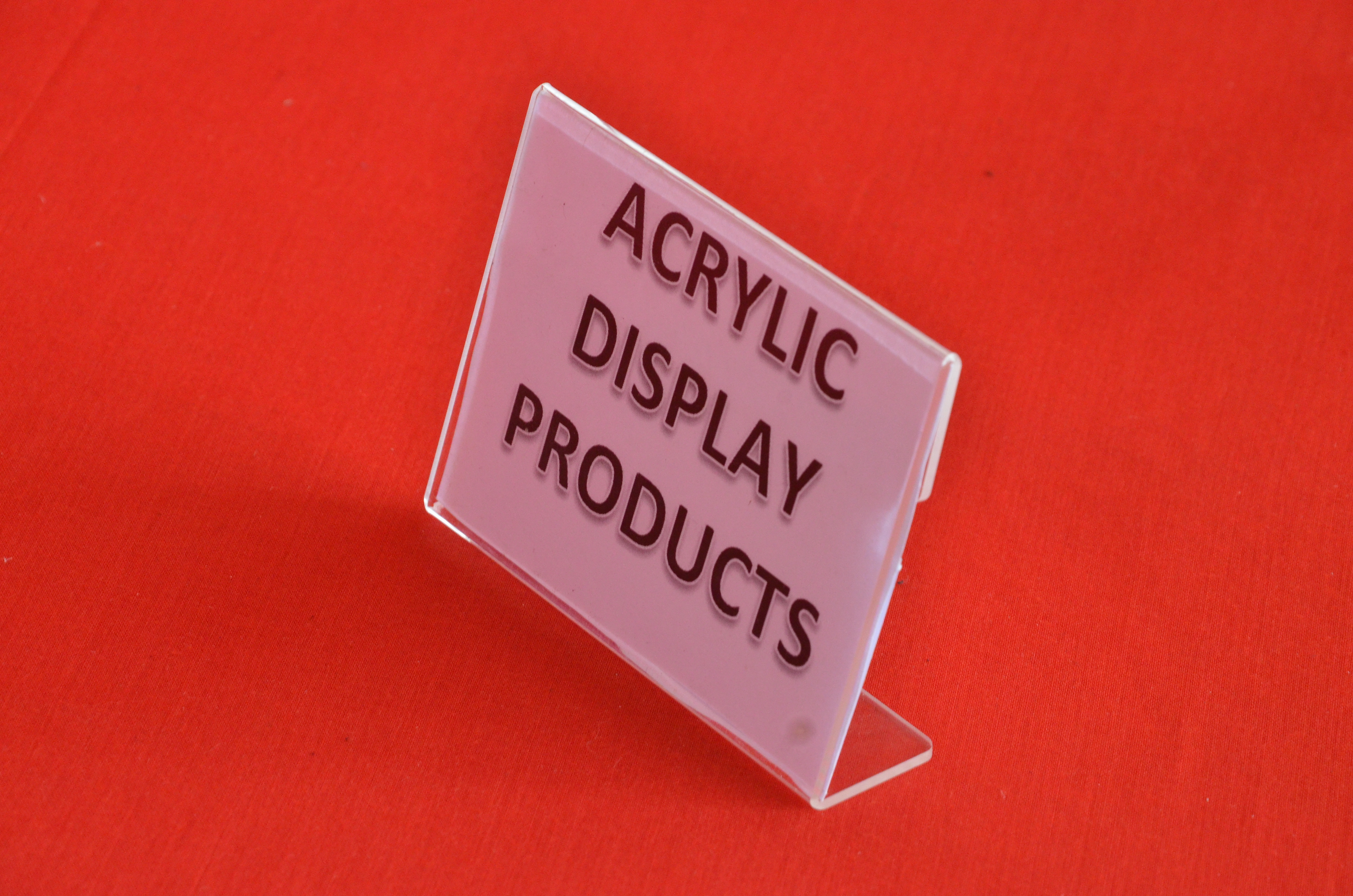 Acrylic Product Display Stand - High Clarity Imported Acrylic, Customized Shape & Size | Superior Weathering, Ideal For Product Information Display