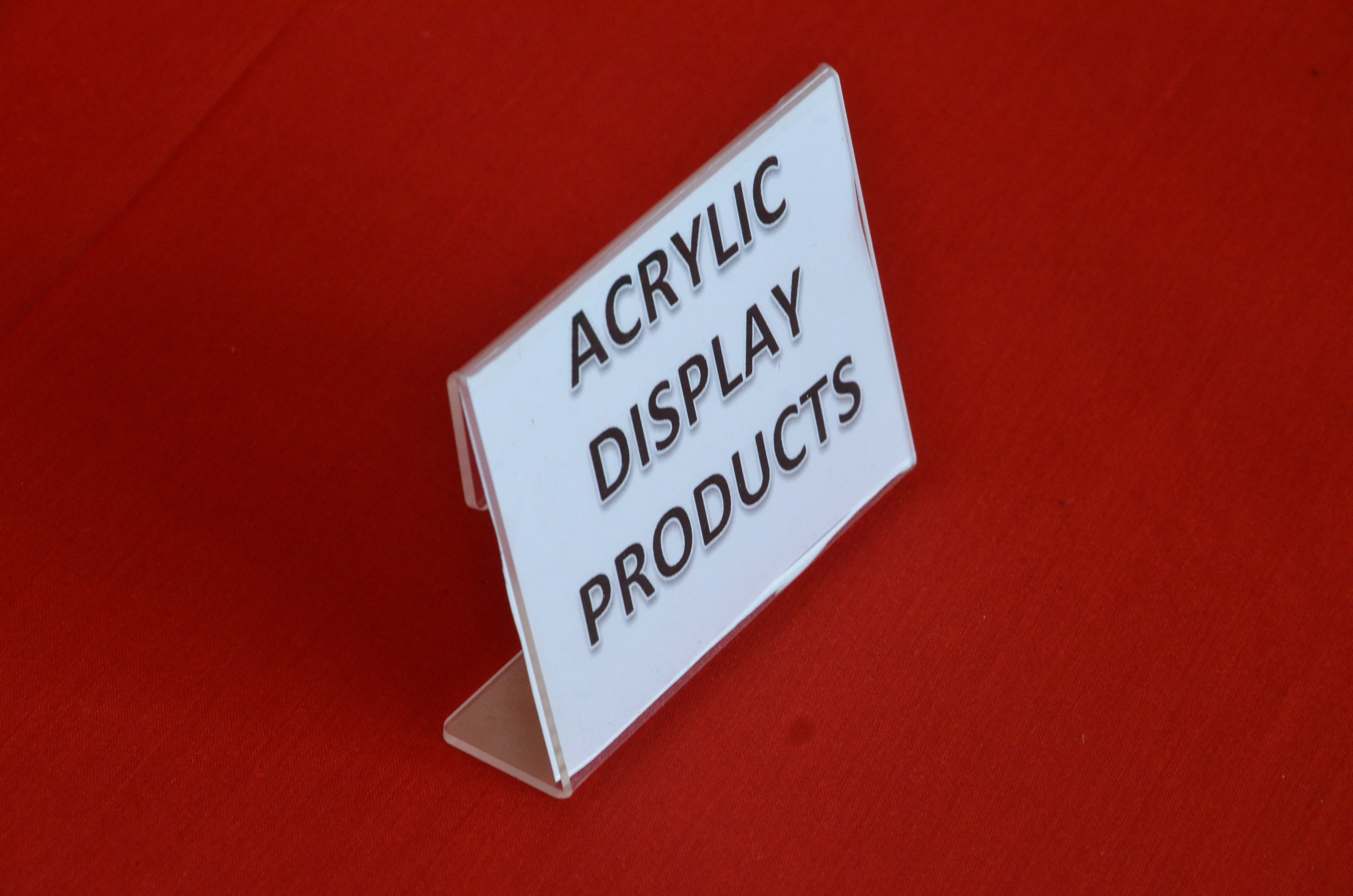 Acrylic Product Display Stand - High Clarity Imported Acrylic, Customized Shape & Size | Superior Weathering, Ideal For Product Information Display