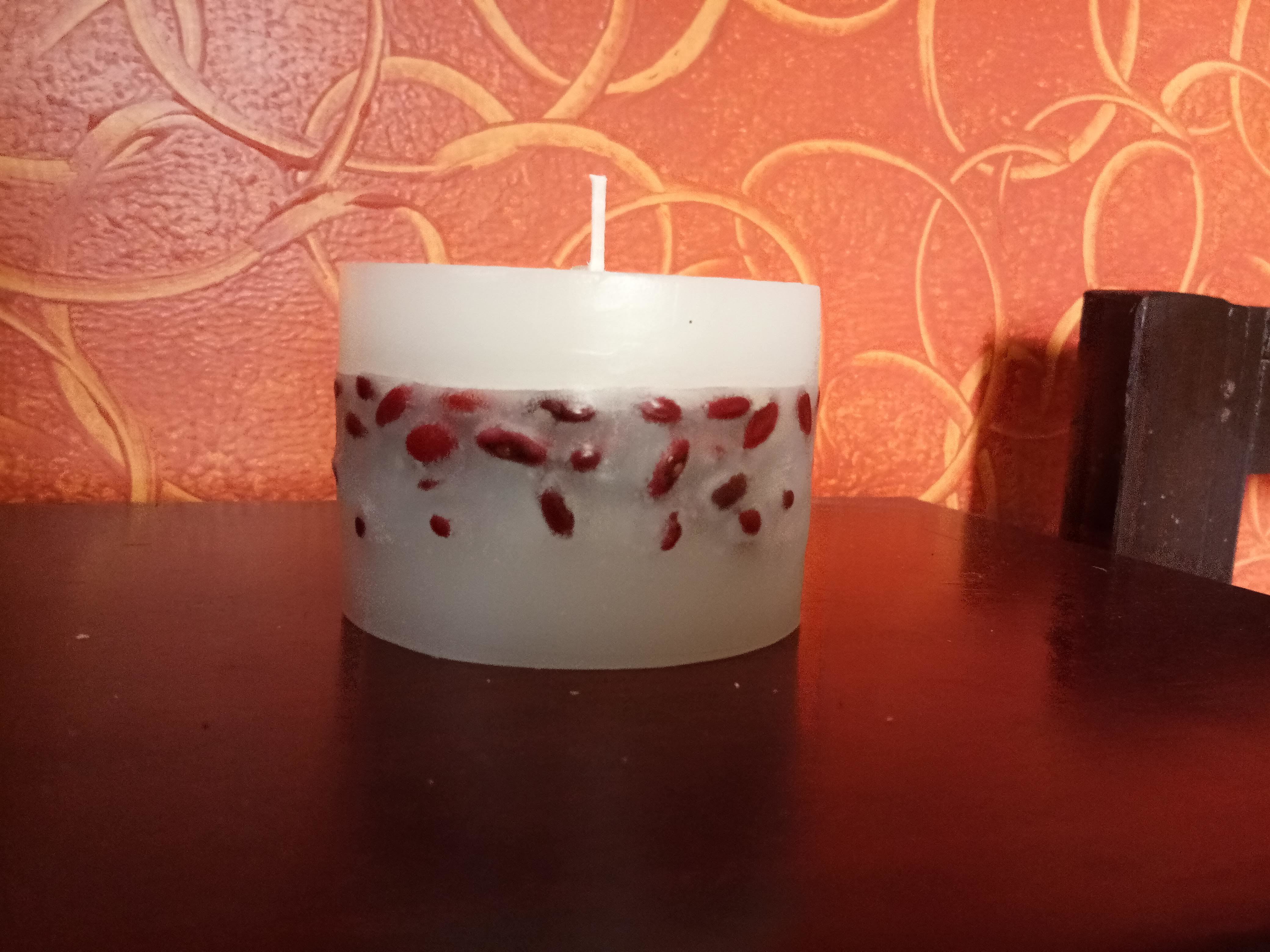 Wax Candle - Paraffin Wax, Up To 3 Inch, Various Colors | Handmade Pillar Shape, Cotton Wick, Smoke-free Fragrance For Home Decoration