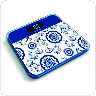 Blue And White Digital Weighing Scale