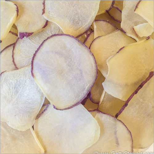 Easily Digestible Fresh Raw Potato Chips