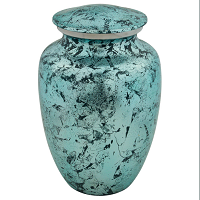 Multi-color American Flag Cremation Urn- Large