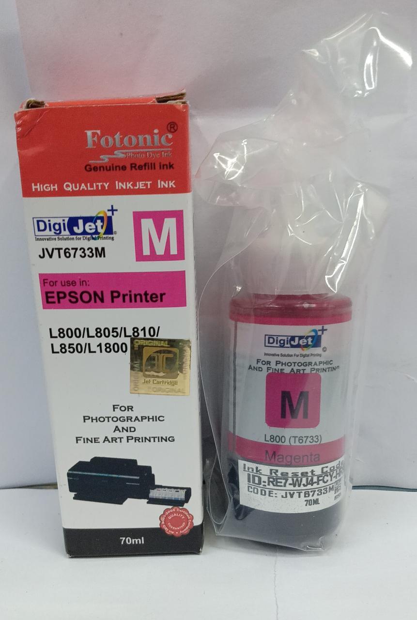 Lyson Inks For Epson L800/805 Printer Application: Laser Printing