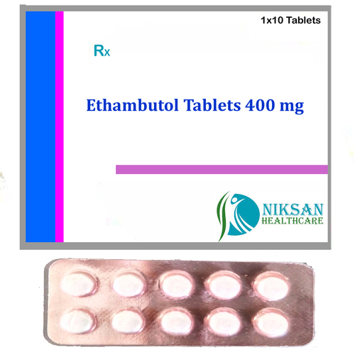 Ethambutol 400 Mg Tablets General Medicines