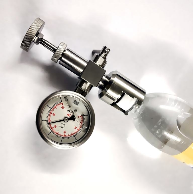 Stainless Steel Gas Volume Tester - Application: Usage
