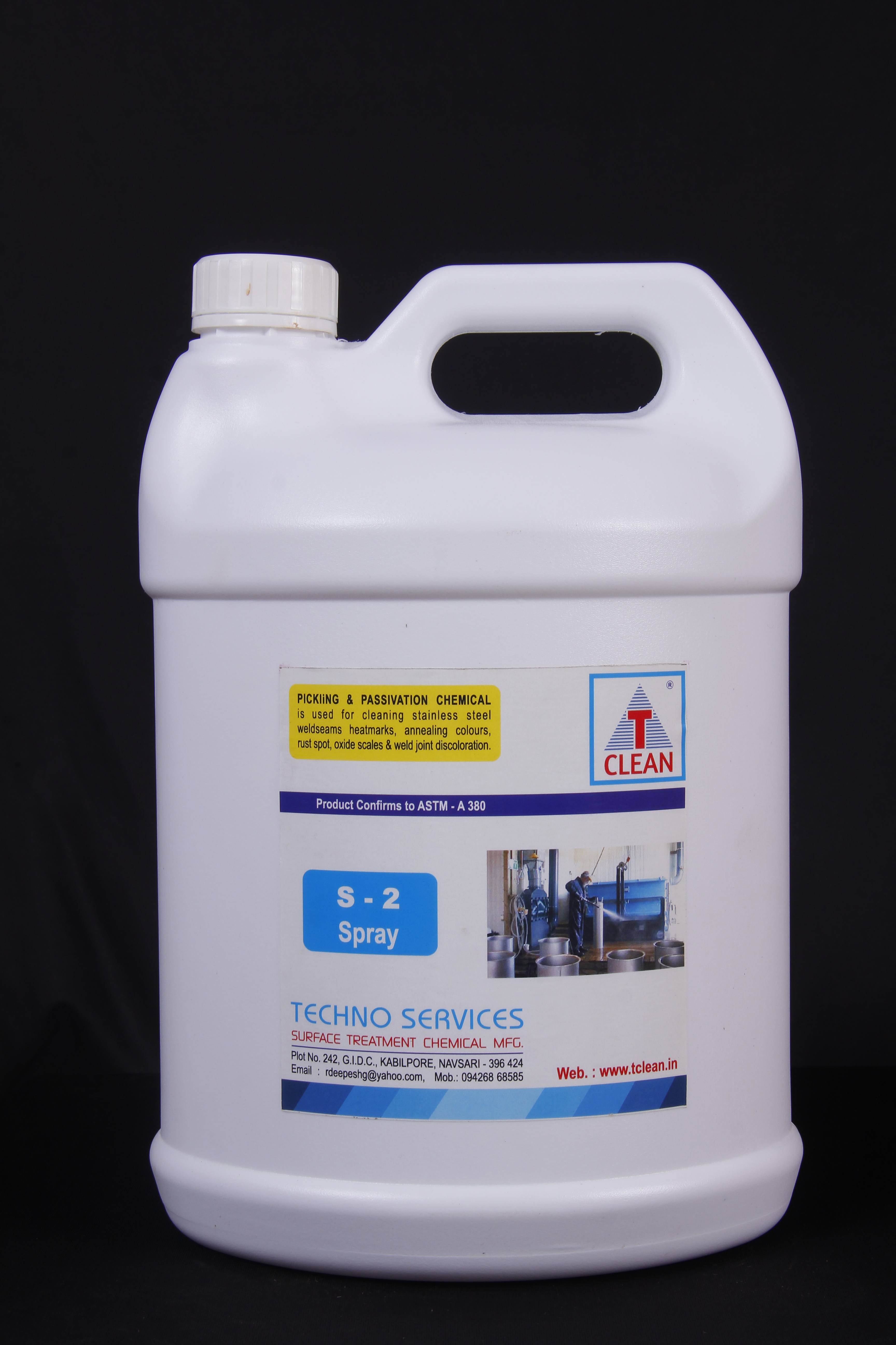 Pickling Spray S2 Application: Metal