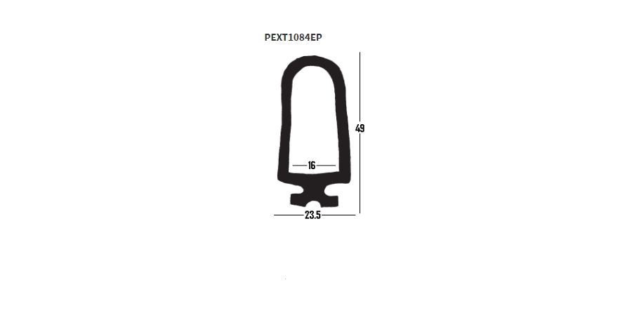 Bus Body Rubber Profile - 63x20x14 Mm | Customizable Design, Durable Material, Weather Resistant, Noise And Dust Free, Longer Service Life