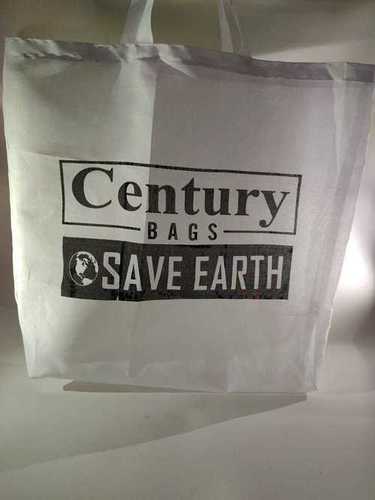 century cotton bags 0002 - Cotton Fabric, 8x10 Inches, White Color | 10 Ton/Day Capacity, 80 GSM, No Zip or Lock System