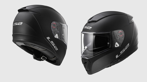 LS2-FF390 SOLID MATT BLACK