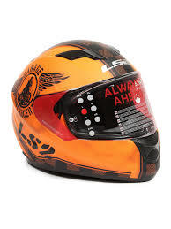 LS2-FF320-GARAGE-MATT-ORANGE BLACK