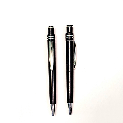 Blue Ink Metal Body Ball Pen - Metal, Standard Size, Available in All Colors | Good Quality for Office Use