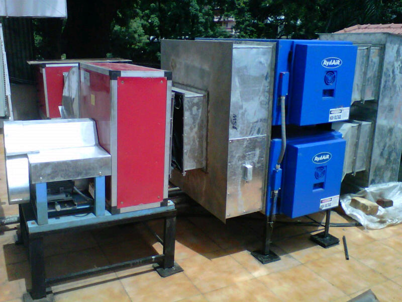Kitchen Dry Scrubber Capacity: 30000 M3/hr
