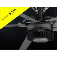 5.5 Mtr Industrial Fans For Warehouses Installation Type: Ceiling