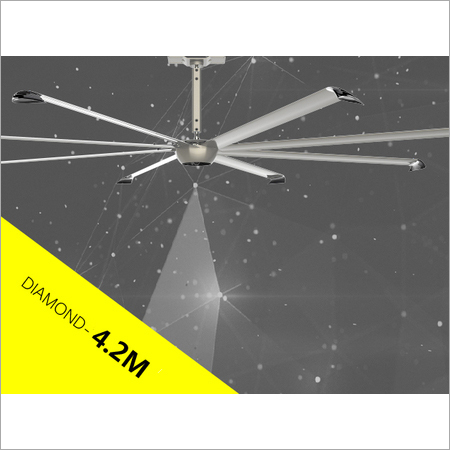 मेटल 4.2 मीटर लंबा ब्लेड सीलिंग फैन