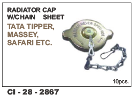 Fuel Tank Cap with Keys Tata, Tractor - Durable Plastic, Standard Size , Warranty Included for Reliable Performance and Secure Closure