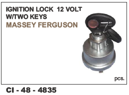 Ignition Lock 12 Volt Tractor - Durable High-performance Design | Includes Warranty For Reliable Operation And Longevity