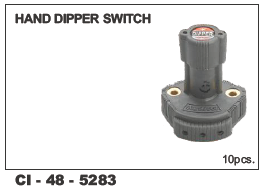 Hand Dipper Switch Universal Type - Durable Plastic, Compact Design | Includes Warranty for Enhanced Product Reliability