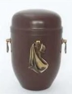 Silver Cross Brass Metal Cremation Urns