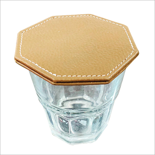 चमड़े का कोस्टर