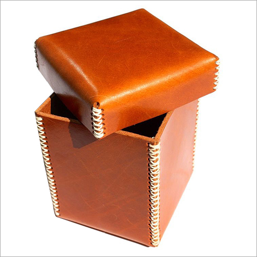 Leather Box - Genuine Leather, Multi-Color, Plain Design | Durable, Water-Resistant, Stylish Storage Solution for Jewelry & Small Items