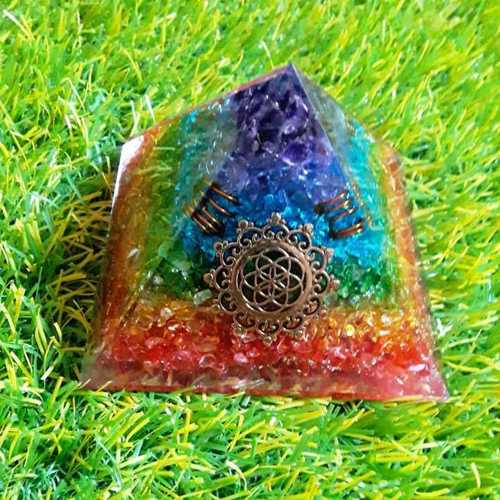 Orgone 7 Chakra Pyramid