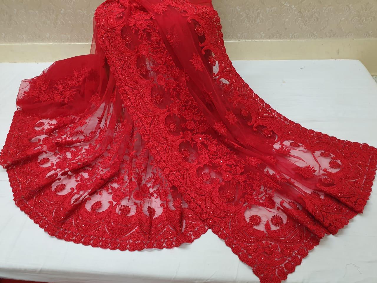 Tissue Net Sarees