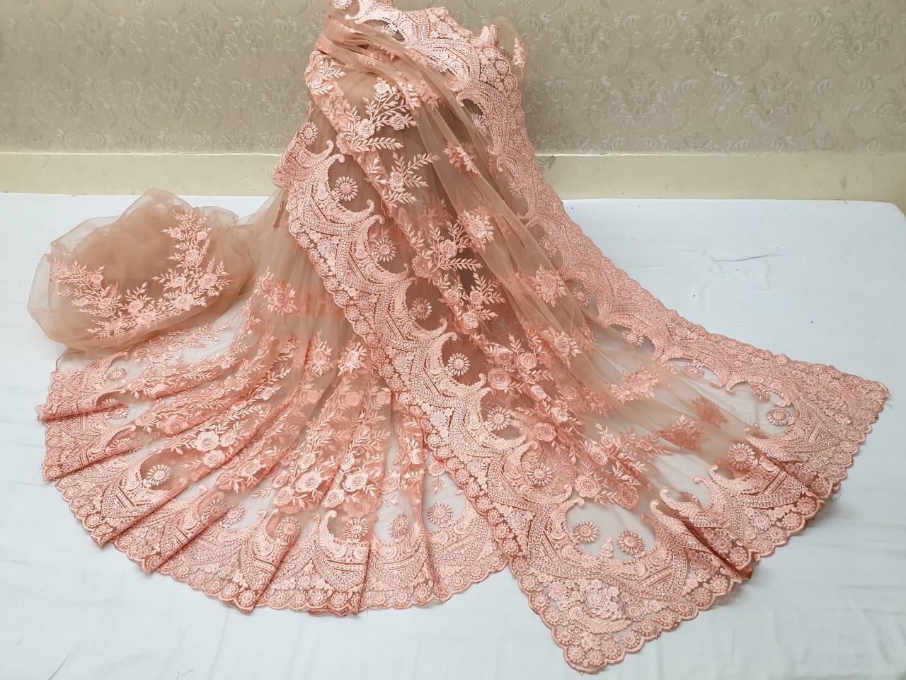 Tissue Net Sarees