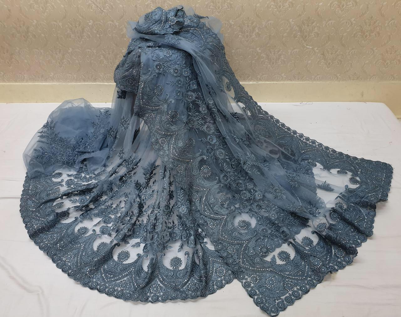 Tissue Net Sarees