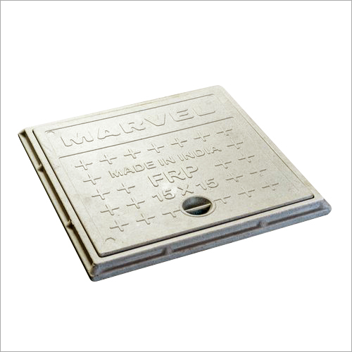 Marvel FRP Manhole Cover - Fiber Reinforced Plastic, 12/12-41/41 Inch, Square Shape | Durable, Lightweight, Easy to Install