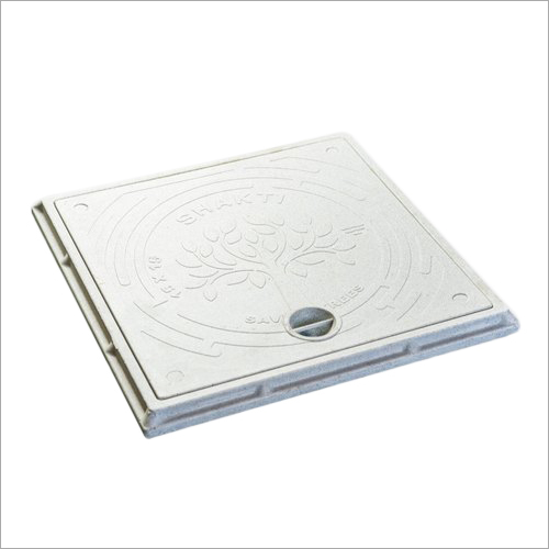 FRP Manhole Cover - 15x15 Inch, 2.5 Ton Load Capacity, Durable and Easy to Install