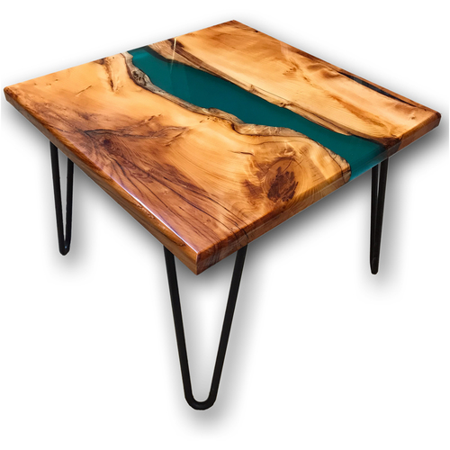 Handmade Resin Clear Table Top