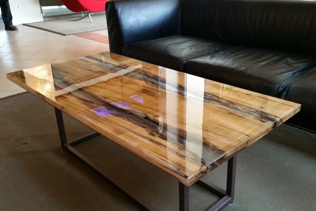 Handmade Resin Clear Table Top