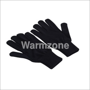 Unisex Plain Hand Gloves - Acrylic Wool, Multicolor | Soft Texture, Washable, Plain Design for Daily Use, Cold Protection
