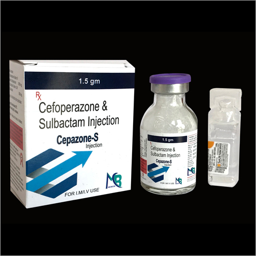 Liquid 1.5 Gm Cefoperazone And Sulbactam Injection