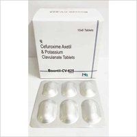 Cefuroxime Axetil और पोटेशियम क्लैवुलैनेट टैबलेट