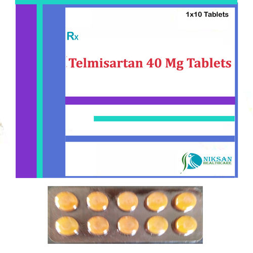 टेल्मिसर्टन 40 मिलीग्राम टैबलेट सामान्य दवाएं