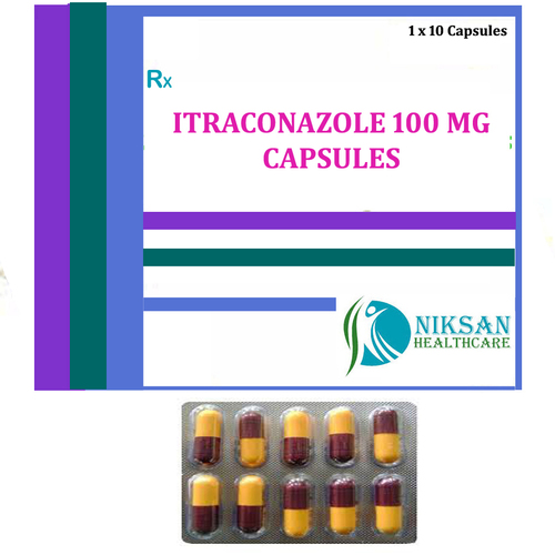 Itraconazole 100 Mg Capsules General Medicines